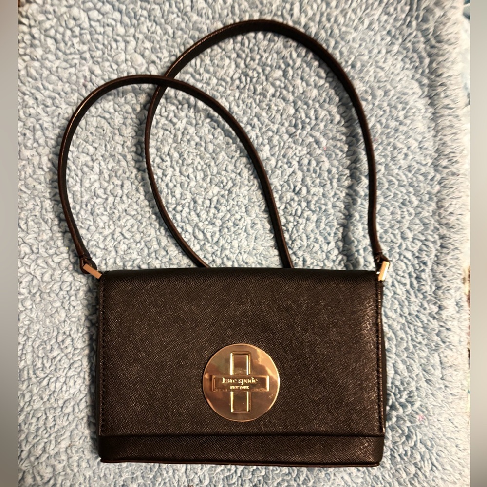 EUC Kate Spade Black Crossbody Bag